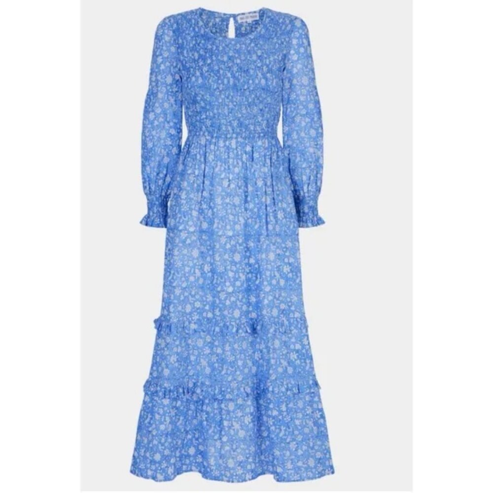 Tuckernuck Blue Floral Dress - Picture 5 of 8